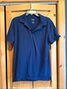 Men’s Goodfellow & Co Navy Short-Sleeve Polo